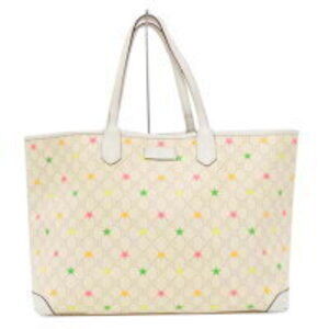 GUCCI GG Supreme Tote Bag White